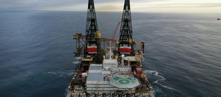 Heerema completes Golden Eye platform removal